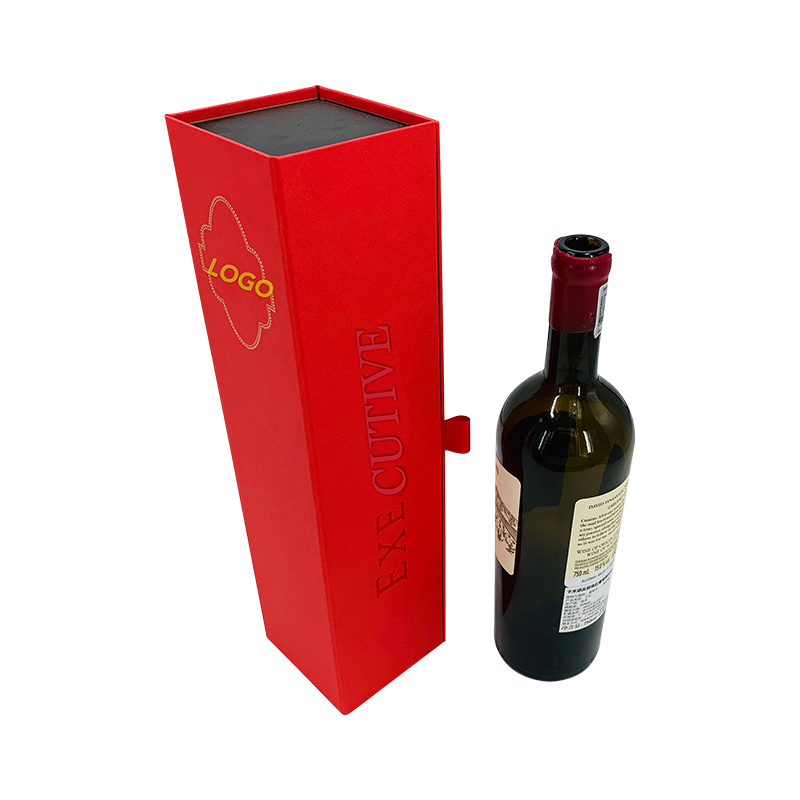 Red Wine Boks Brugertilpasset farvefødselsdagskasse Gave Vinkasse til gave